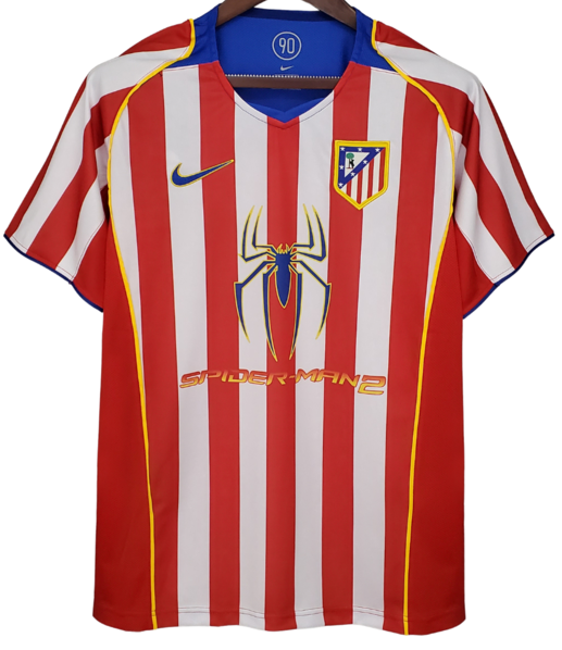 Camisa I Atlético de Madrid 2004 2005 Retro Home